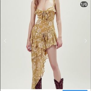 High low burnout dress